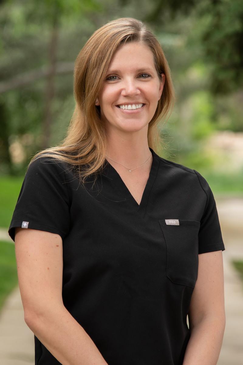 Megan Wiser, a dental assistant for Todd M. Roby, DDS, PC in Longmont, CO